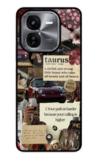 Taurus Zodiac iQOO Z9X Glass Case