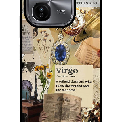Virgo Zodiac iQOO Z9X Glass Case