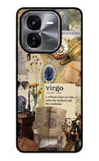 Virgo Zodiac iQOO Z9X Glass Case