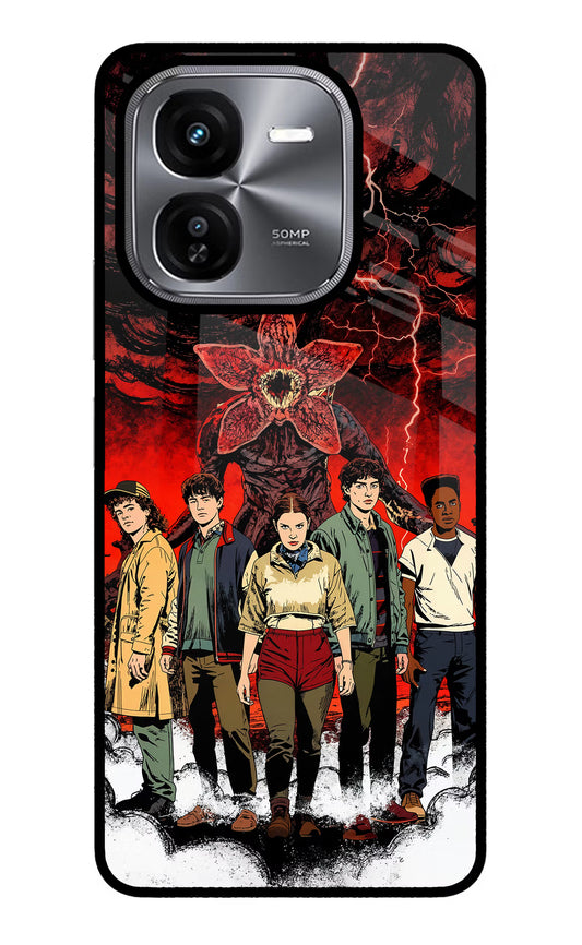 Ordinary Things Characters iQOO Z9X Glass Case