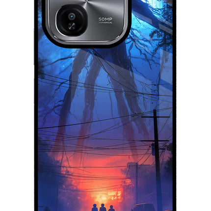 Ordinary Things Shadow iQOO Z9X Glass Case