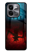 Ordinary Things Downside Up iQOO Z9X Glass Case
