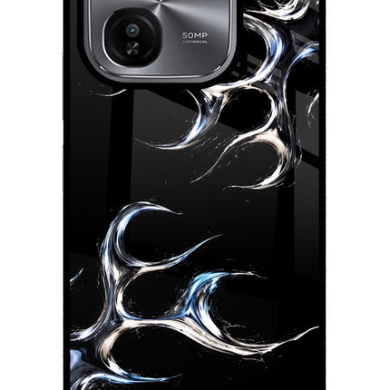 Chrome Tribal iQOO Z9X Glass Case