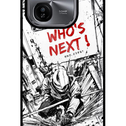 Who's Next iQOO Z9X Glass Case