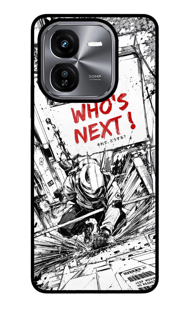 Who's Next iQOO Z9X Glass Case