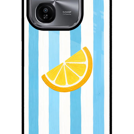 Summer Lemon iQOO Z9X Glass Case