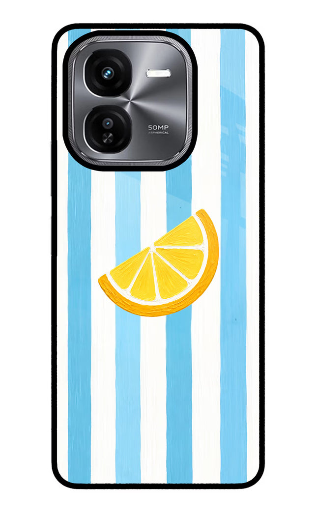 Summer Lemon iQOO Z9X Glass Case