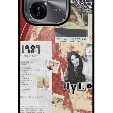 Taylor Swift iQOO Z9X Glass Case