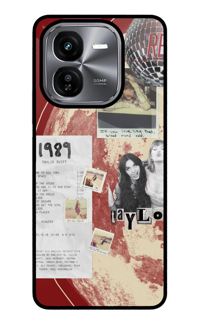 Taylor Swift iQOO Z9X Glass Case