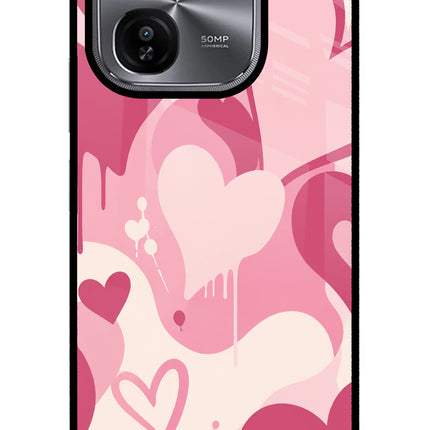 Hearty case iQOO Z9X Glass Case