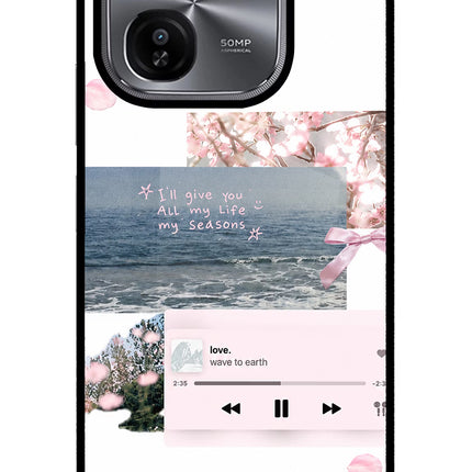 Wave to earth iQOO Z9X Glass Case