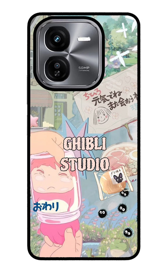 Studio Ghibli iQOO Z9X Glass Case