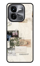 Soft Aesthetic iQOO Z9X Glass Case