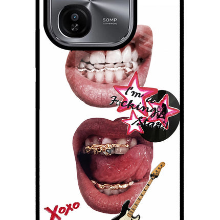 Rockstar iQOO Z9X Glass Case