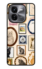 Mirror Cats iQOO Z9X Glass Case