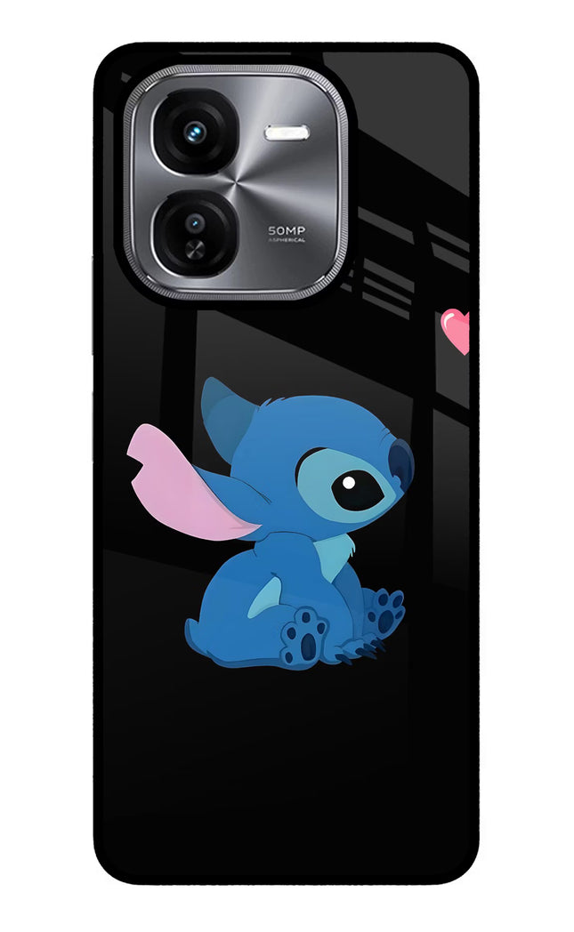 Stitch Crush iQOO Z9X Glass Case