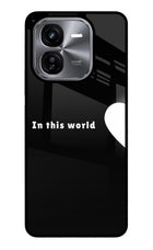 This World iQOO Z9X Glass Case