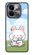 Bunny Treat iQOO Z9X Glass Case