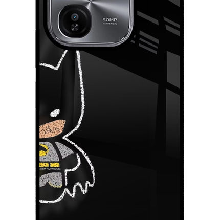 Bat Kitty iQOO Z9X Glass Case