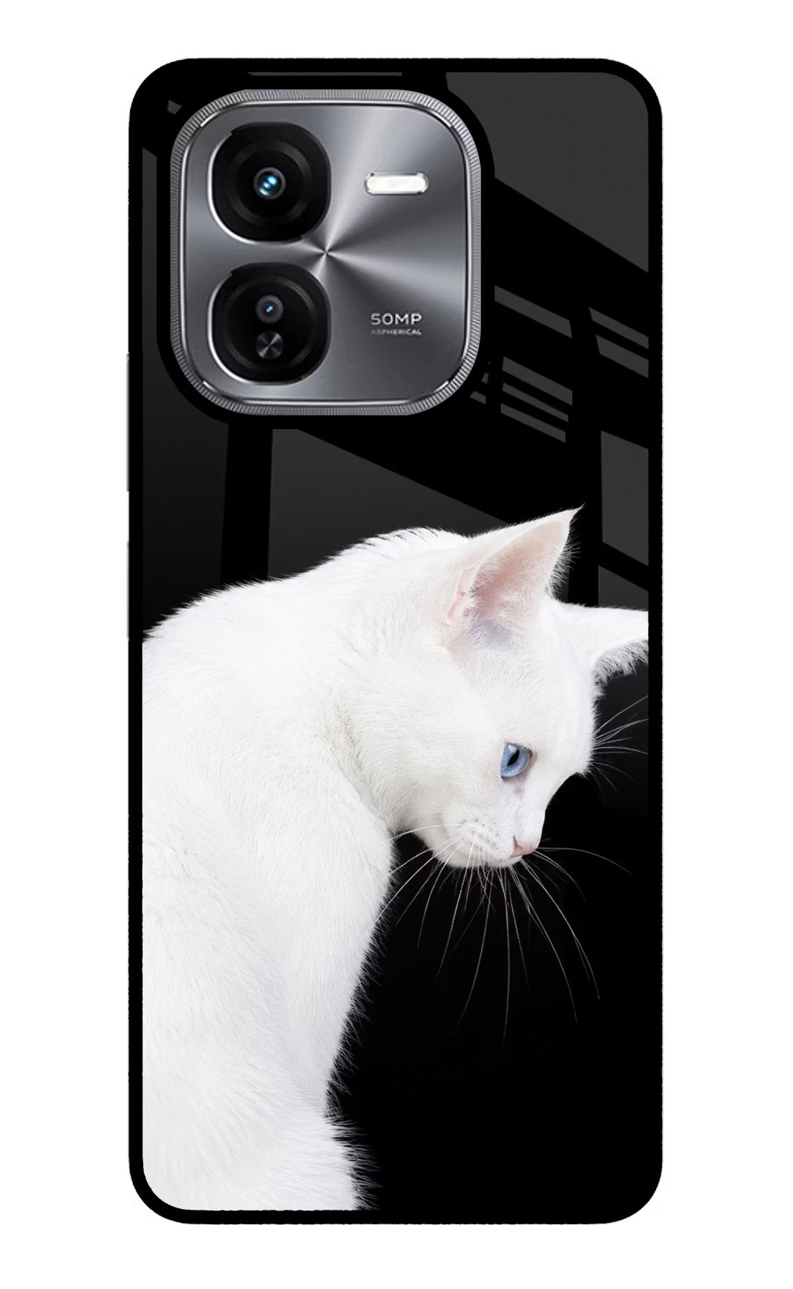 Snow Gaze iQOO Z9X Glass Case