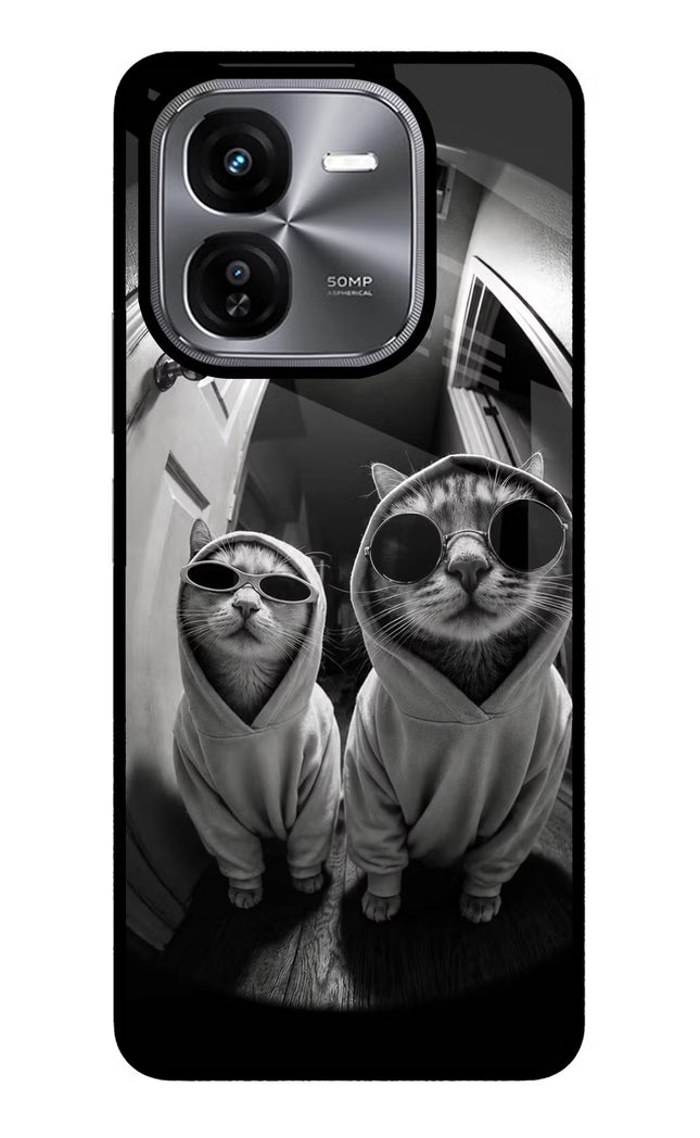Hood Cats iQOO Z9X Glass Case