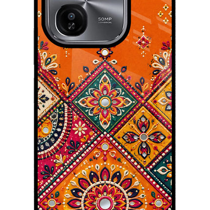 Kutch Glow iQOO Z9X Glass Case