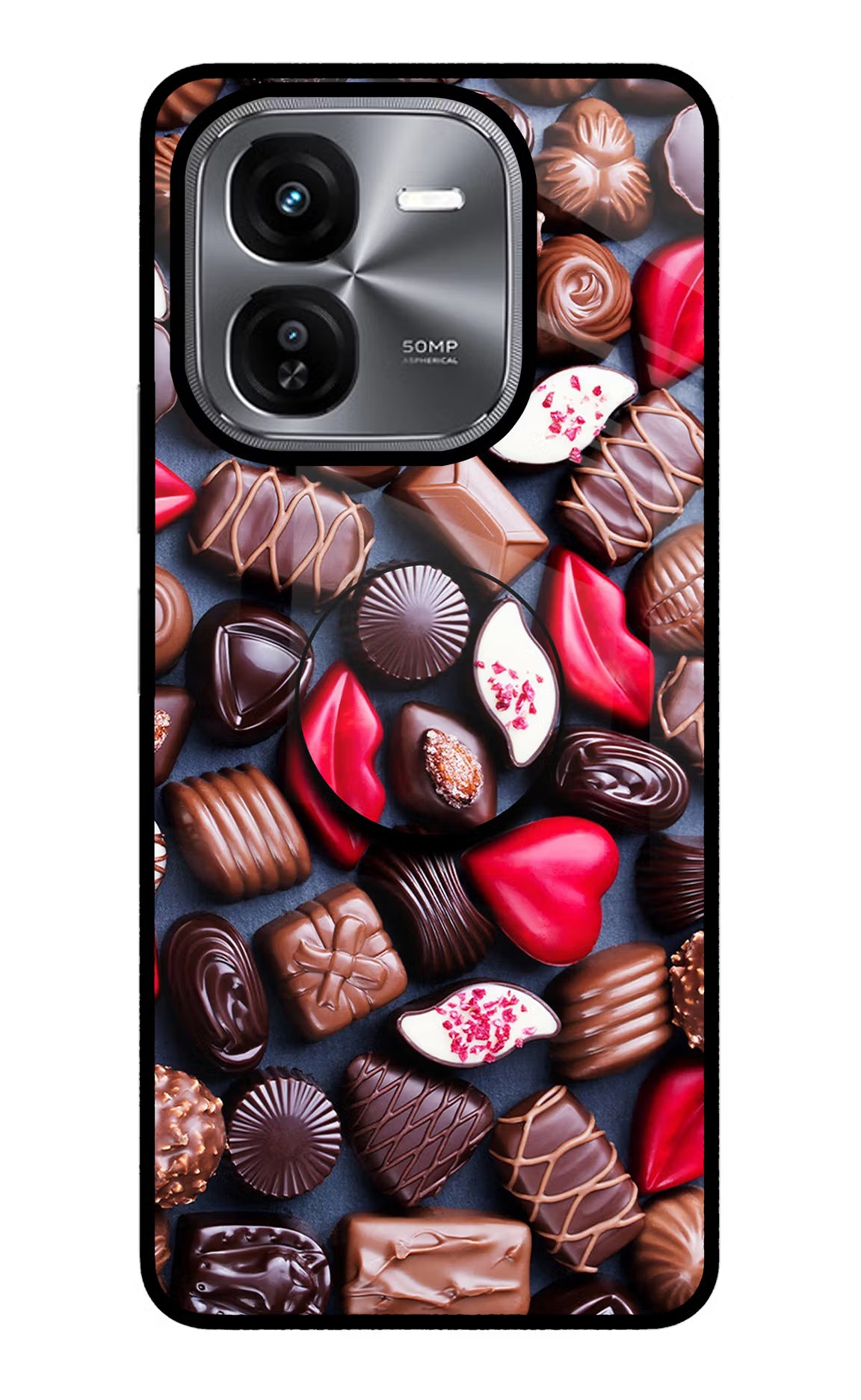 Chocolates iQOO Z9X Pop Case by Casekaro