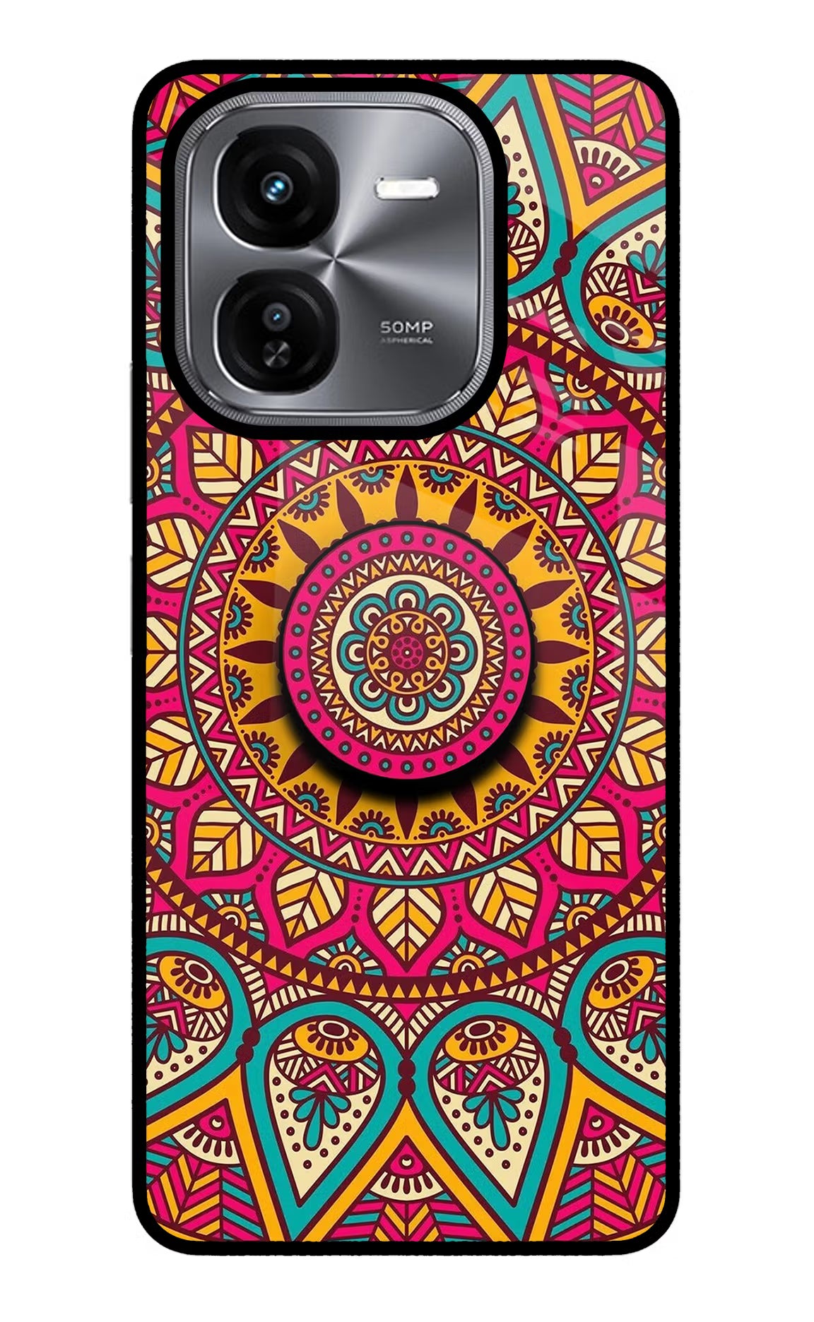 Mandala iQOO Z9X Pop Case by Casekaro