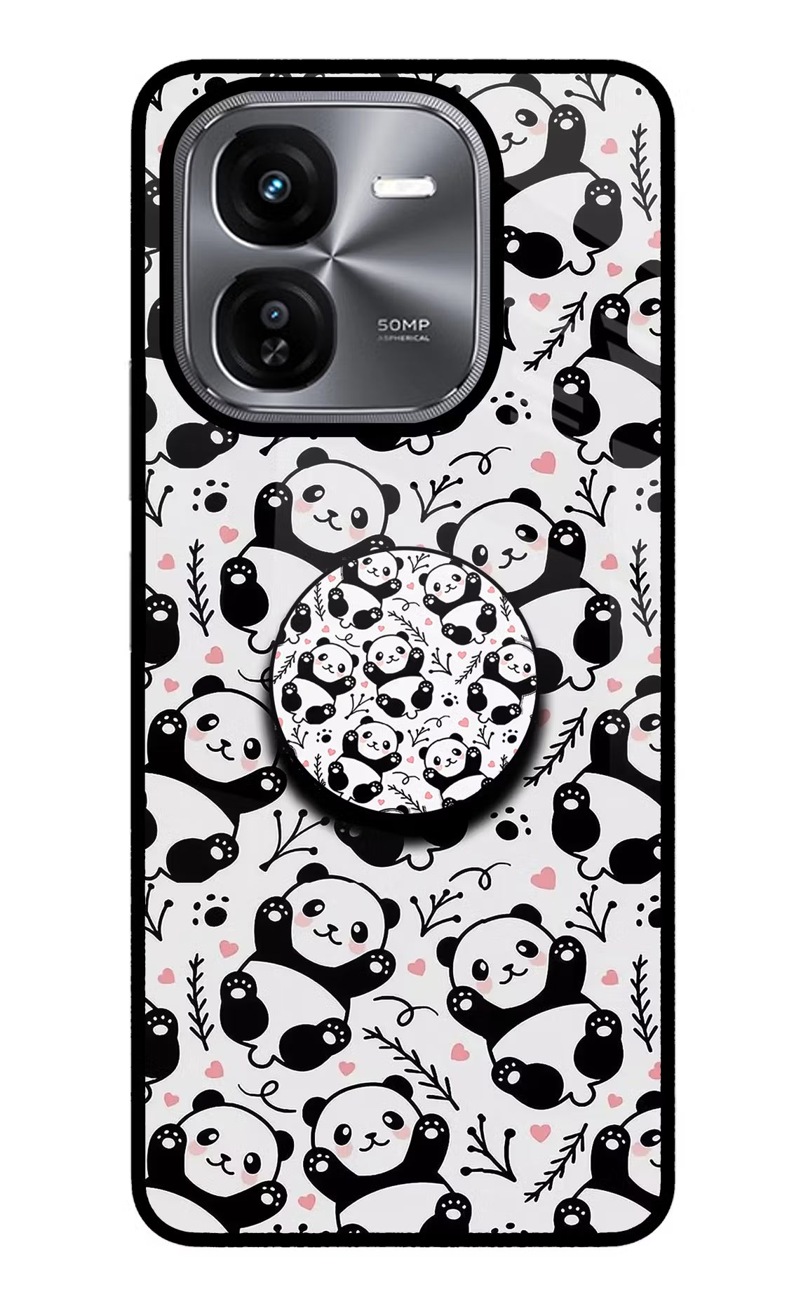 Cute Panda iQOO Z9X Pop Case by Casekaro