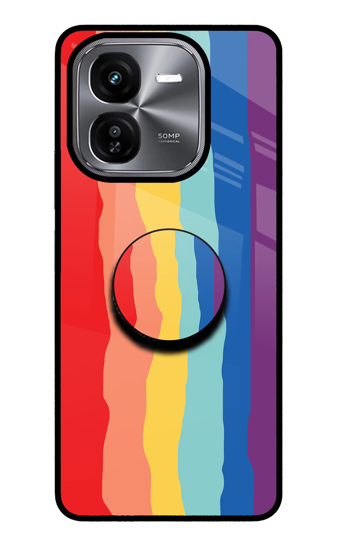 Rainbow iQOO Z9X Pop Case by Casekaro