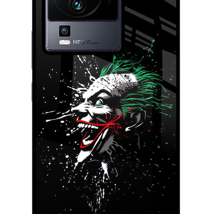 Joker iQOO Neo 7 Glass Case Back Cover by Casekaro