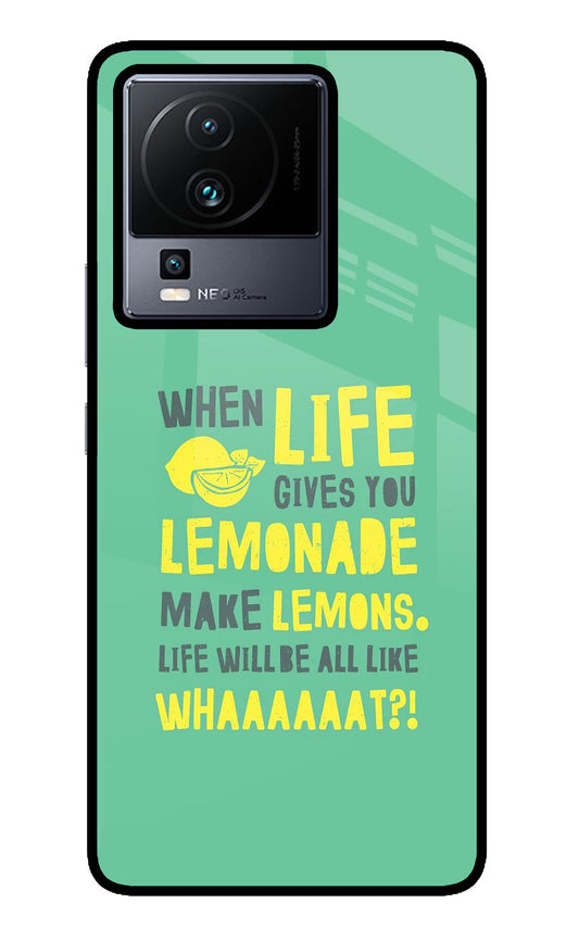 Quote iQOO Neo 7 Glass Case