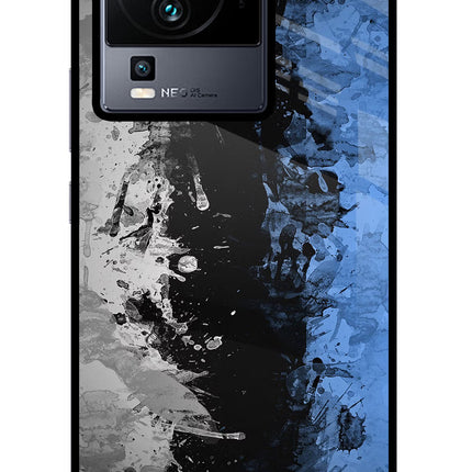 Artistic Design iQOO Neo 7 Glass Case Back Cover by Casekaro