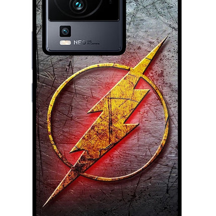Flash iQOO Neo 7 Glass Case Back Cover by Casekaro