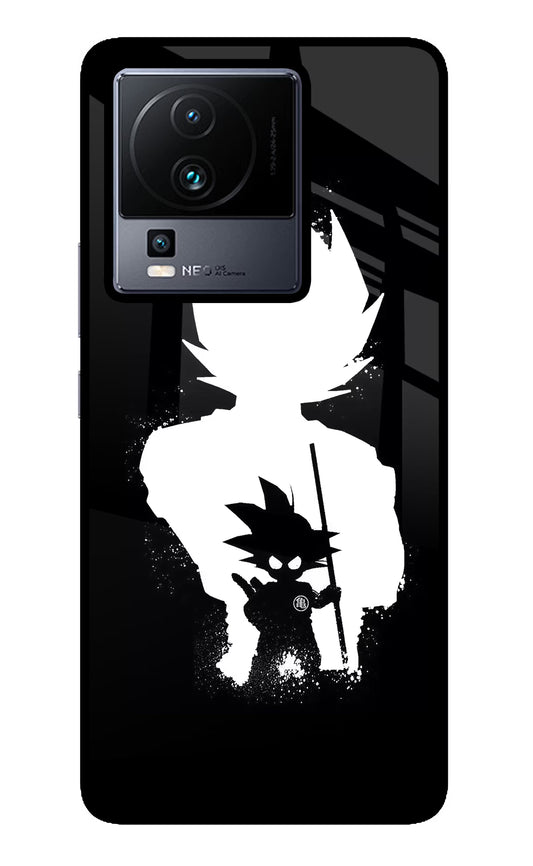 Goku Shadow iQOO Neo 7 Glass Case