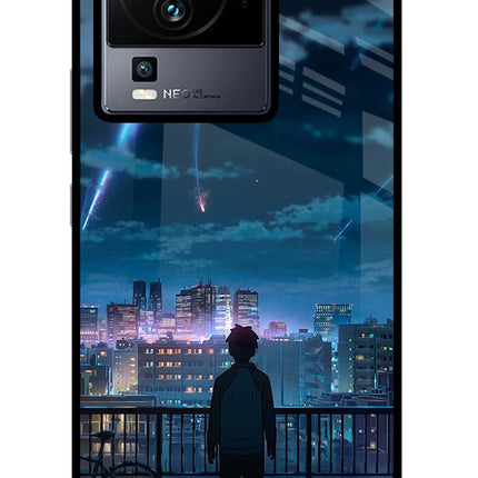 Anime iQOO Neo 7 Glass Case Back Cover by Casekaro