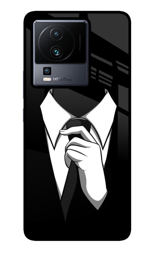 Black Tie iQOO Neo 7 Glass Case