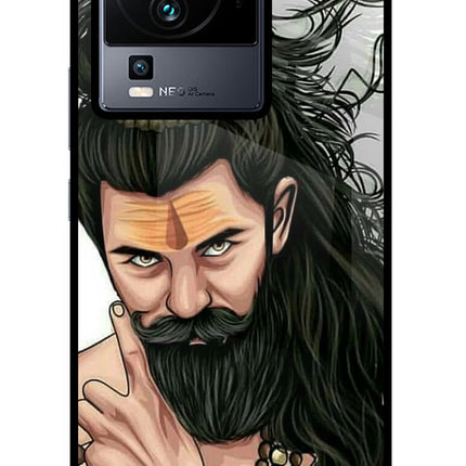 Mahadev iQOO Neo 7 Glass Case Back Cover by Casekaro