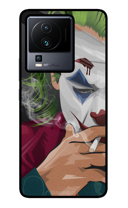 Joker Smoking iQOO Neo 7 Glass Case
