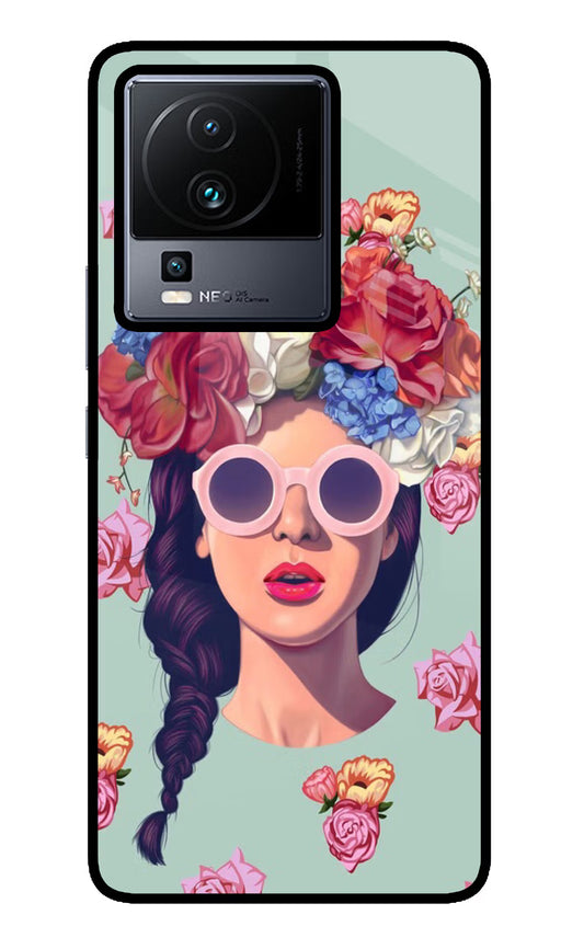 Pretty Girl iQOO Neo 7 Glass Case