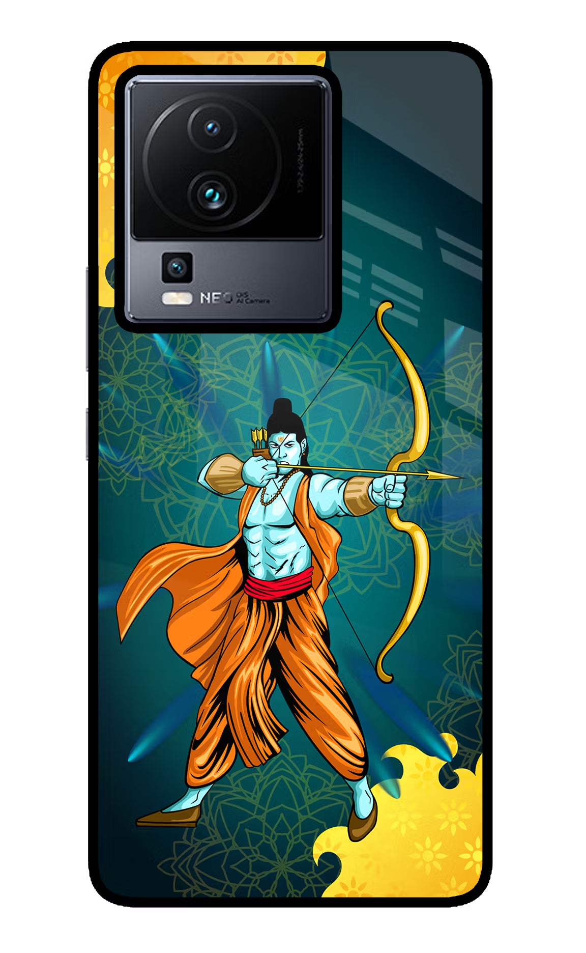 Lord Ram - 6 iQOO Neo 7 Glass Case