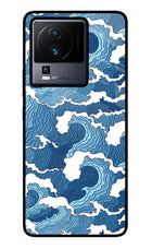 Blue Waves iQOO Neo 7 Glass Case