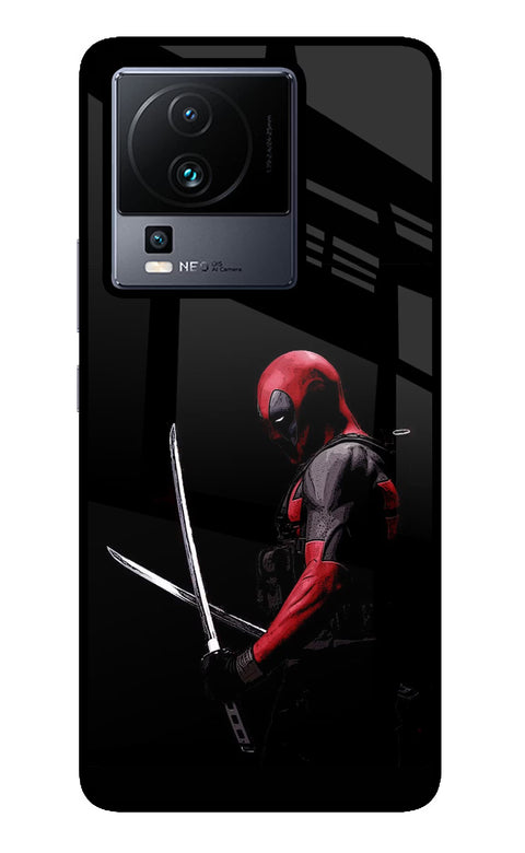 Deadpool iQOO Neo 7 Glass Case