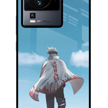 Kakashi iQOO Neo 7 Glass Case Back Cover by Casekaro