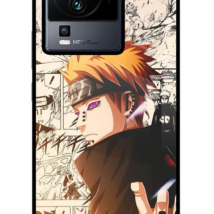 Pain Anime iQOO Neo 7 Glass Case Back Cover by Casekaro