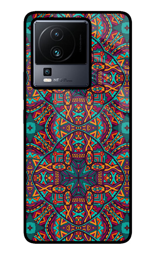 Colour Mandala iQOO Neo 7 Glass Case
