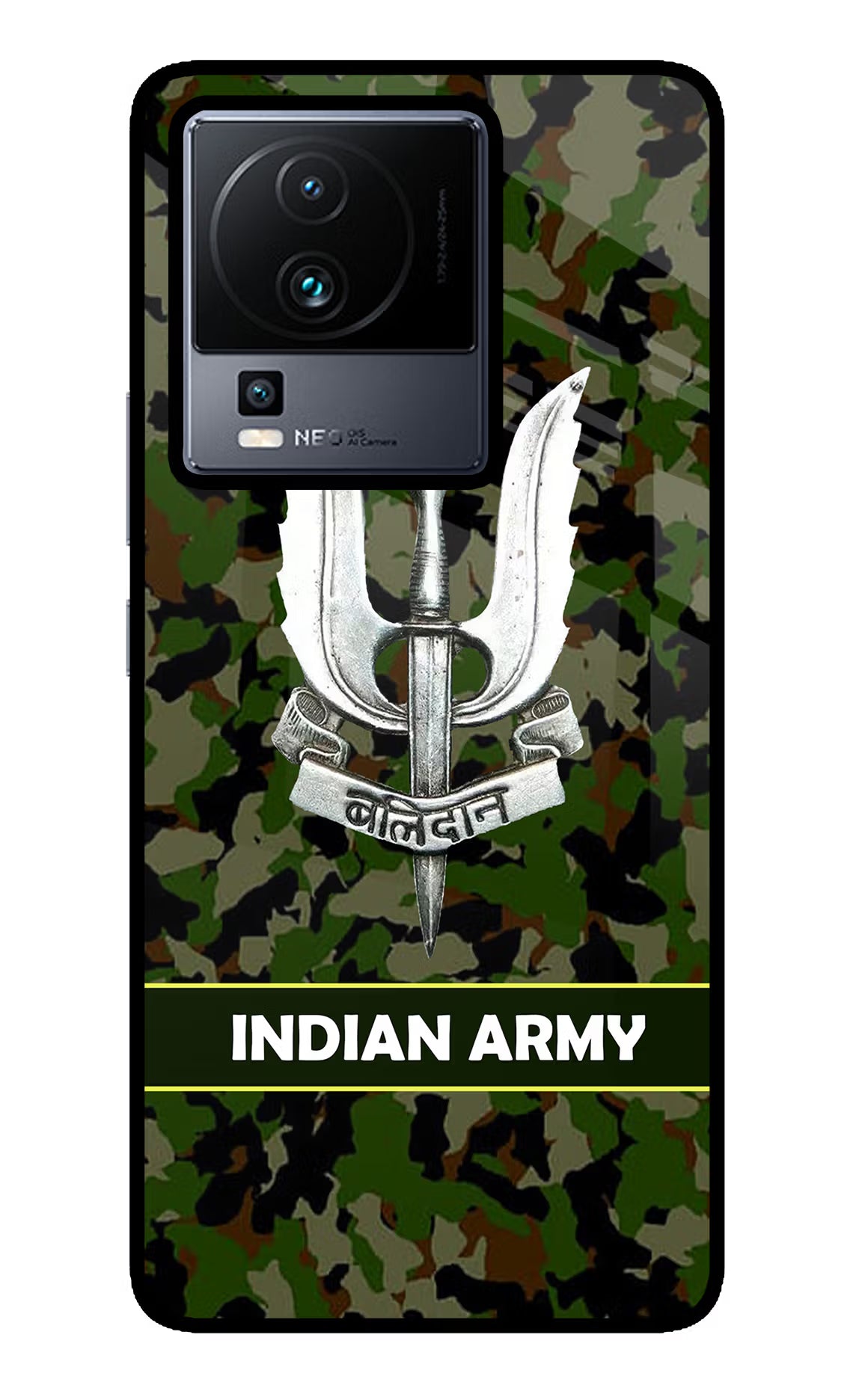 Balidan Indian Logo iQOO Neo 7 Glass Case