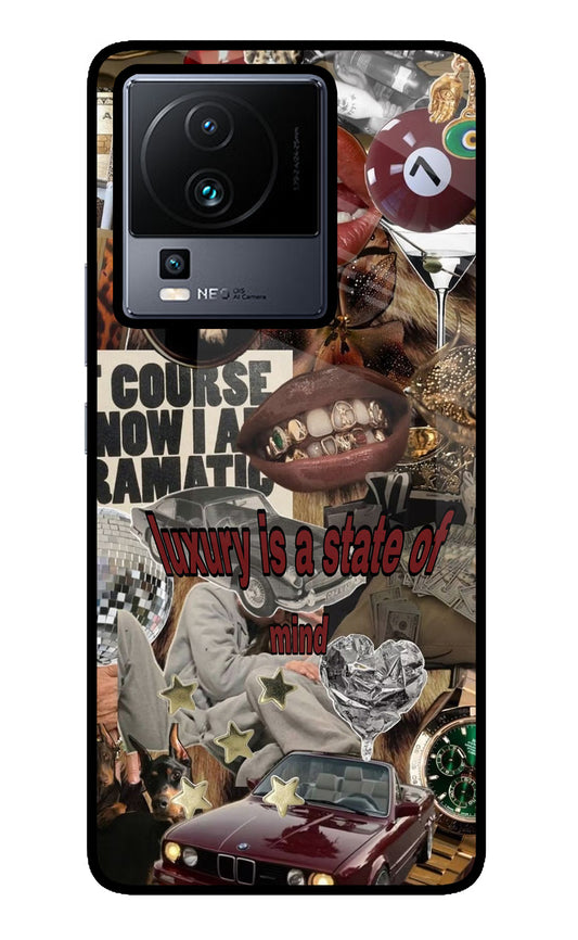 Luxury iQOO Neo 7 Glass Case