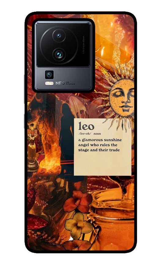 Leo Zodiac iQOO Neo 7 Glass Case