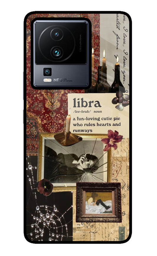Libra Zodiac iQOO Neo 7 Glass Case